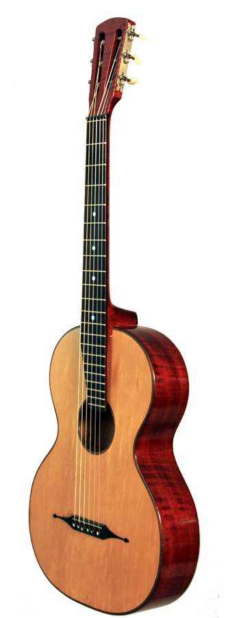 Gitarre Wiener Modell um 1920 vermutlich aus Markneukirchen