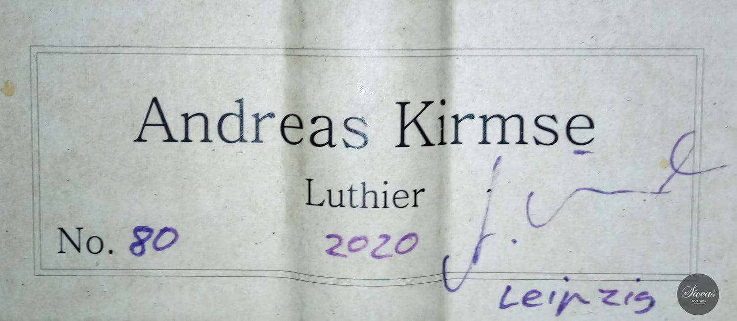 Andreas Kirmse - 2020 Doubletop Zeder/Zypresse