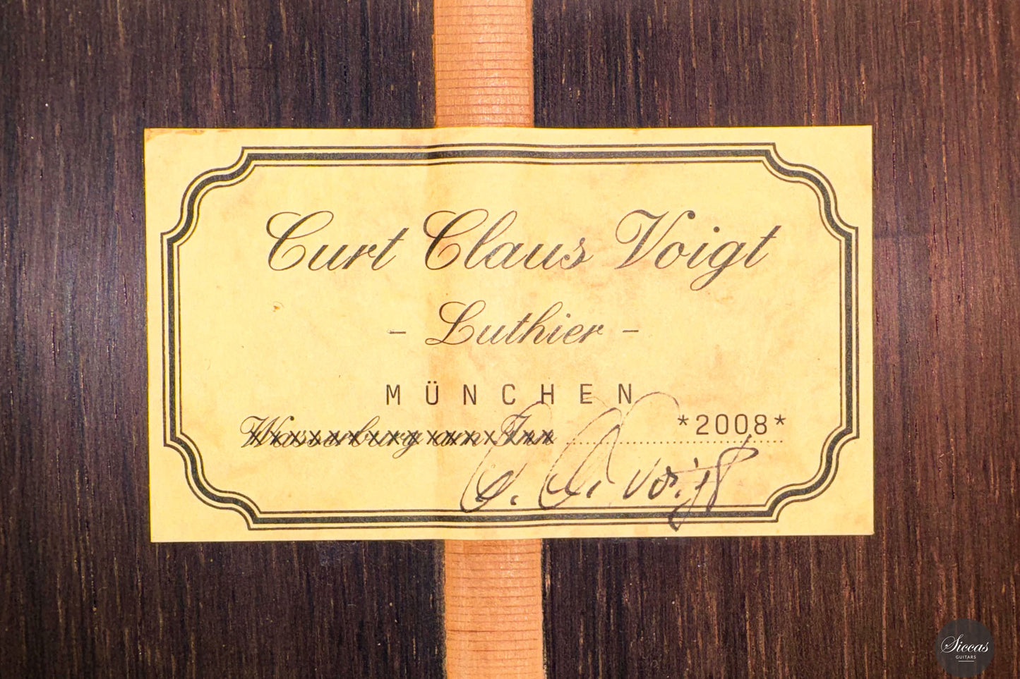 Curt Claus Voigt - 2008 - Torres