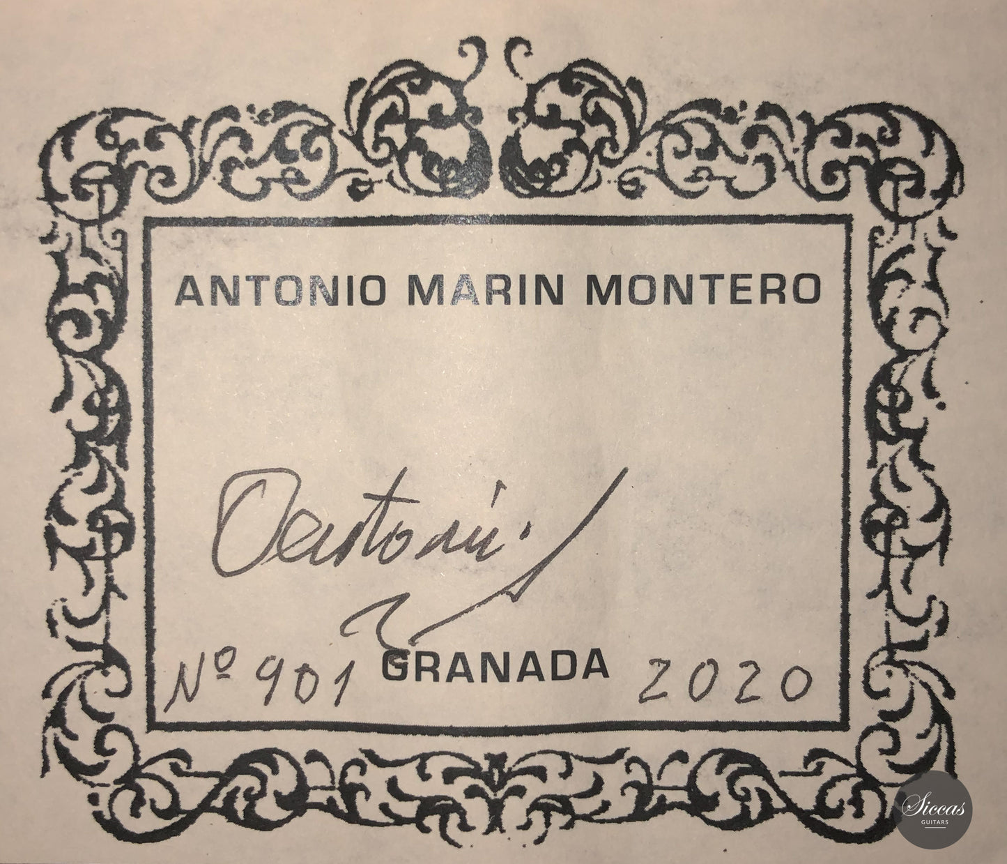 Antonio Marin Montero - 2020 "Premium"