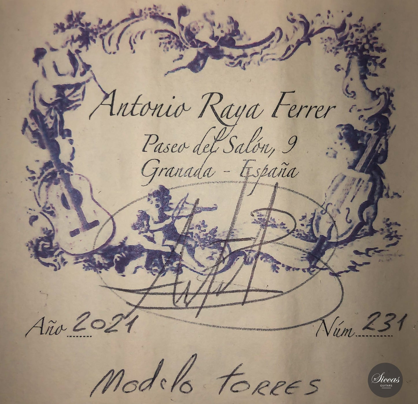Antonio Raya Ferrer - "Torres" 2021