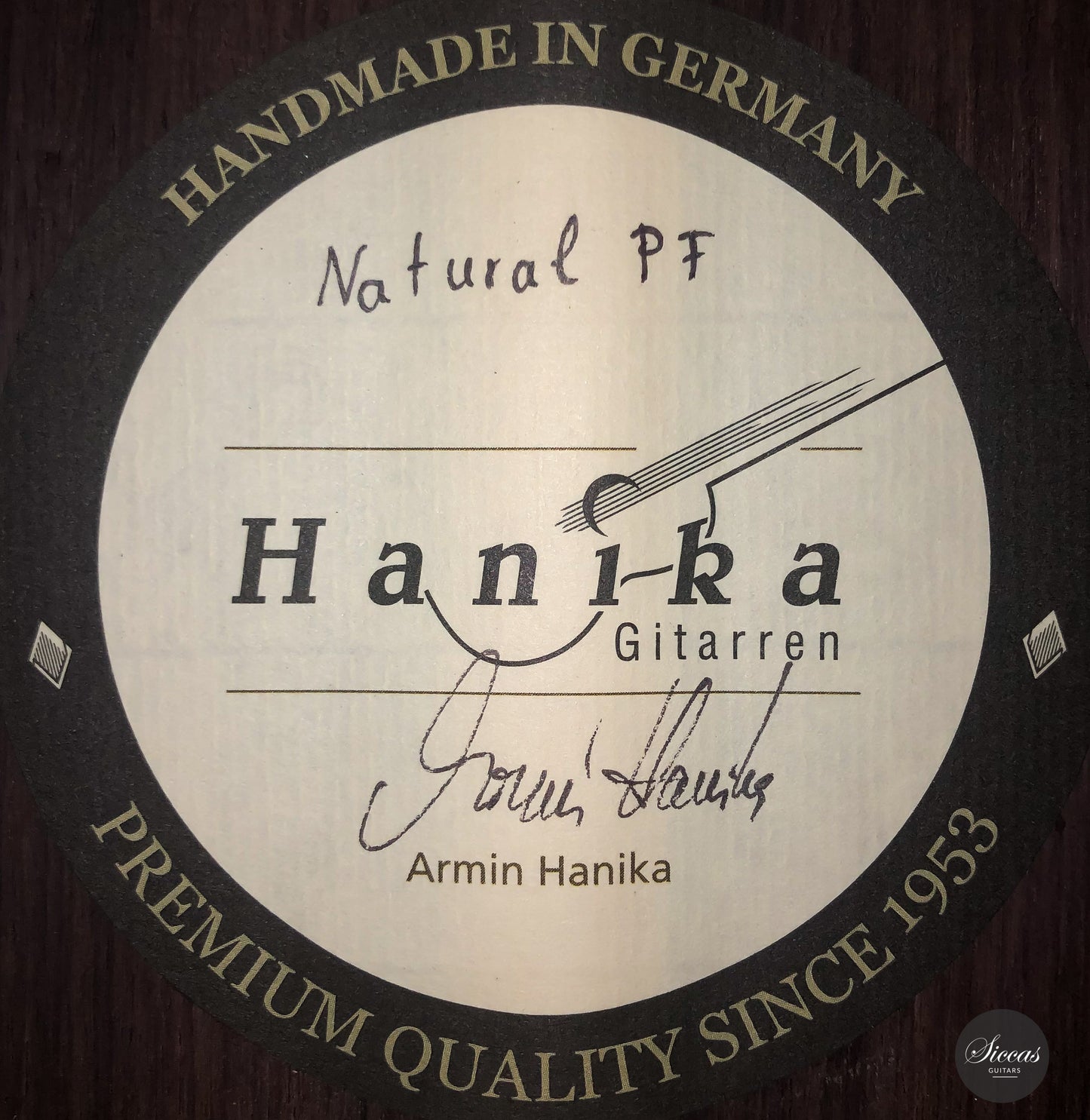 Armin Hanika - Natural PF Lefthand