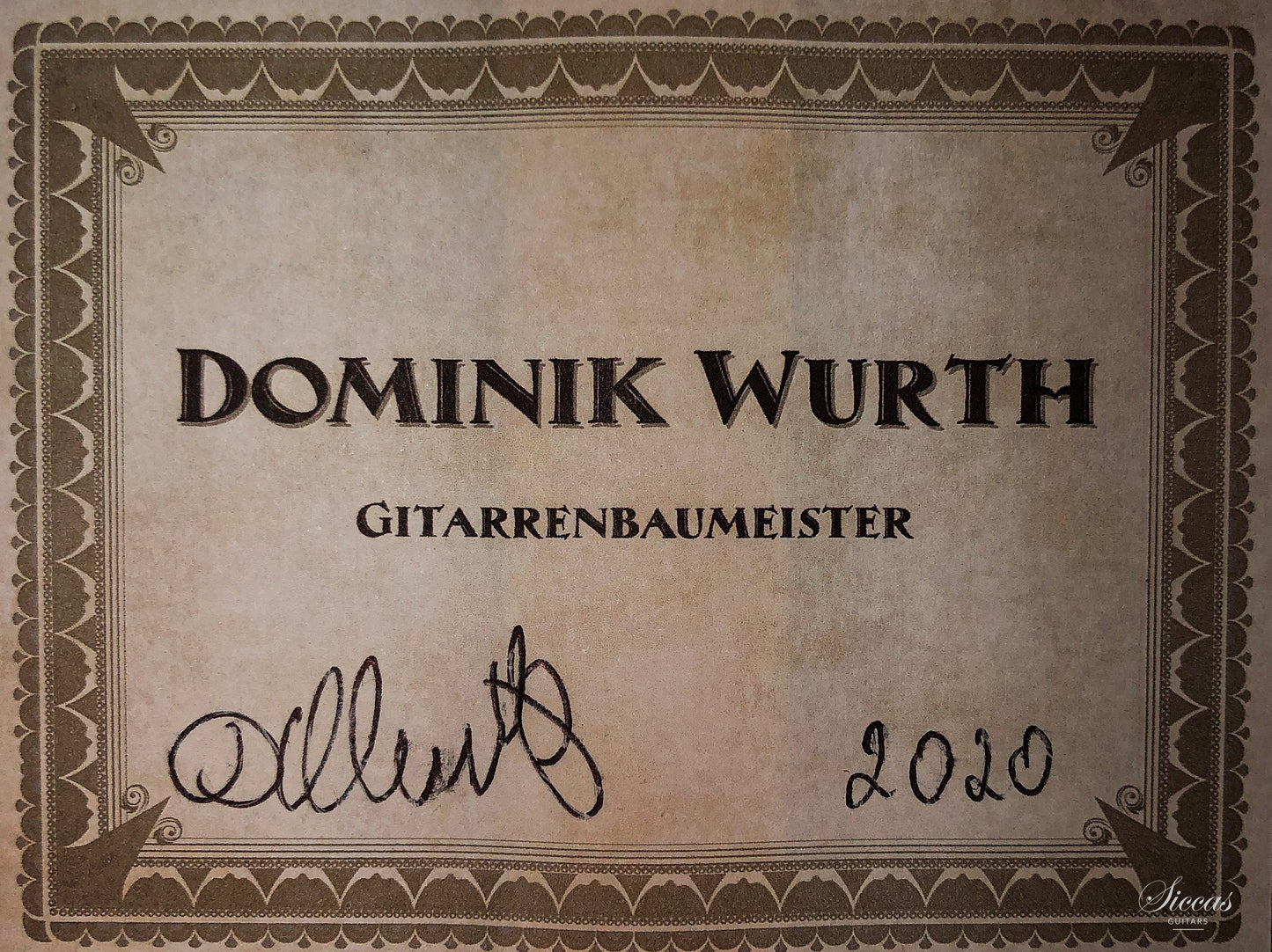 Dominik Wurth - 2020 Doubletop