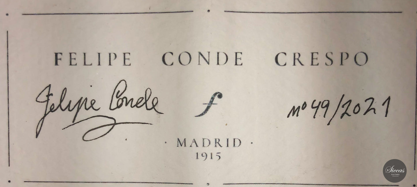 Felipe Conde Crespo - 2021 "1931 Domingo Esteso"