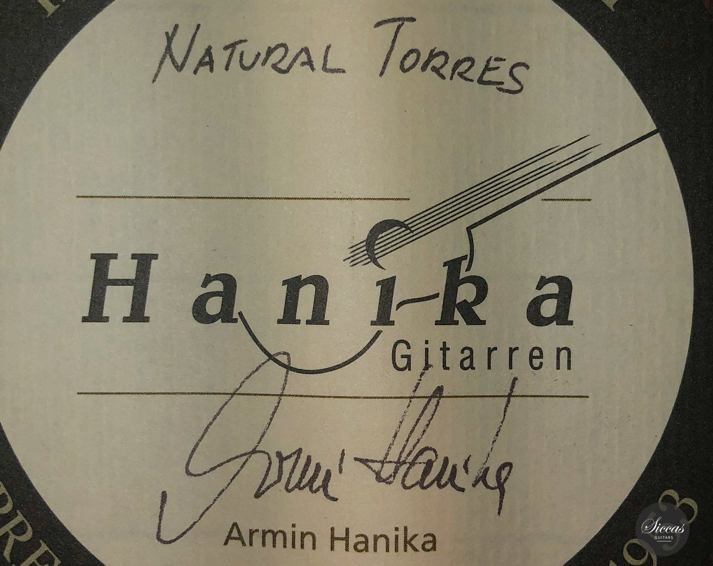 Armin Hanika - Natural Torres Spruce