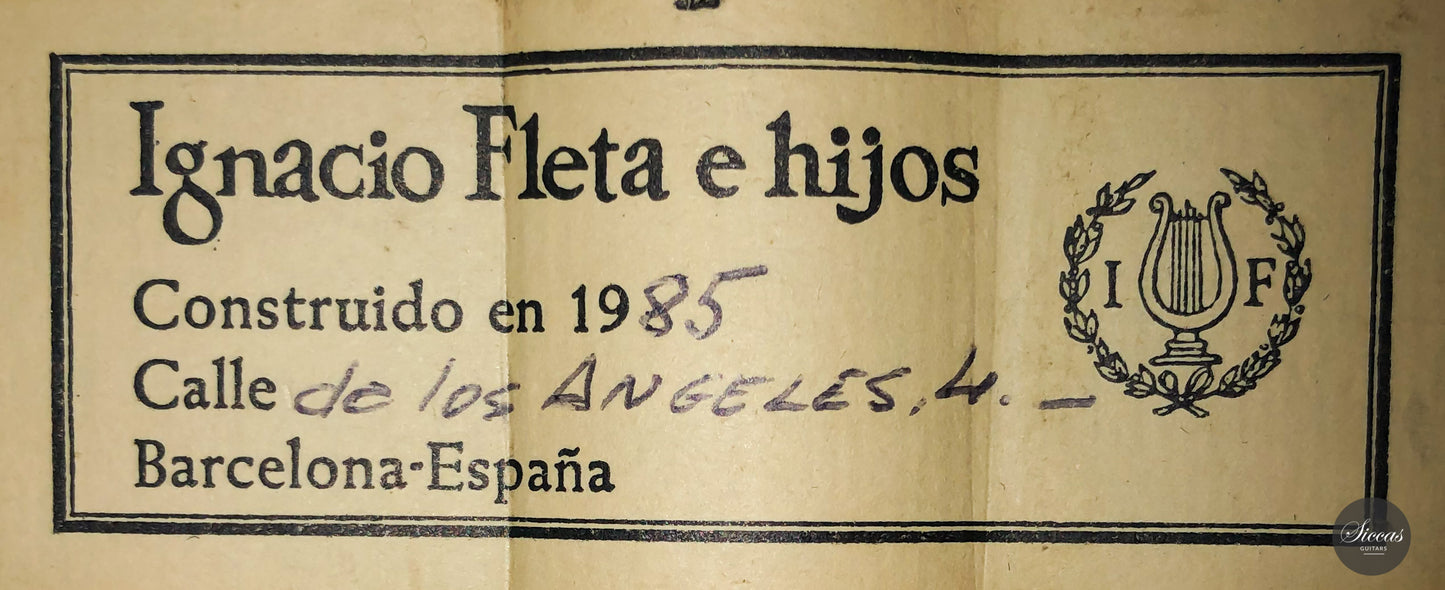 Ignacio Fleta e hijos - 1985