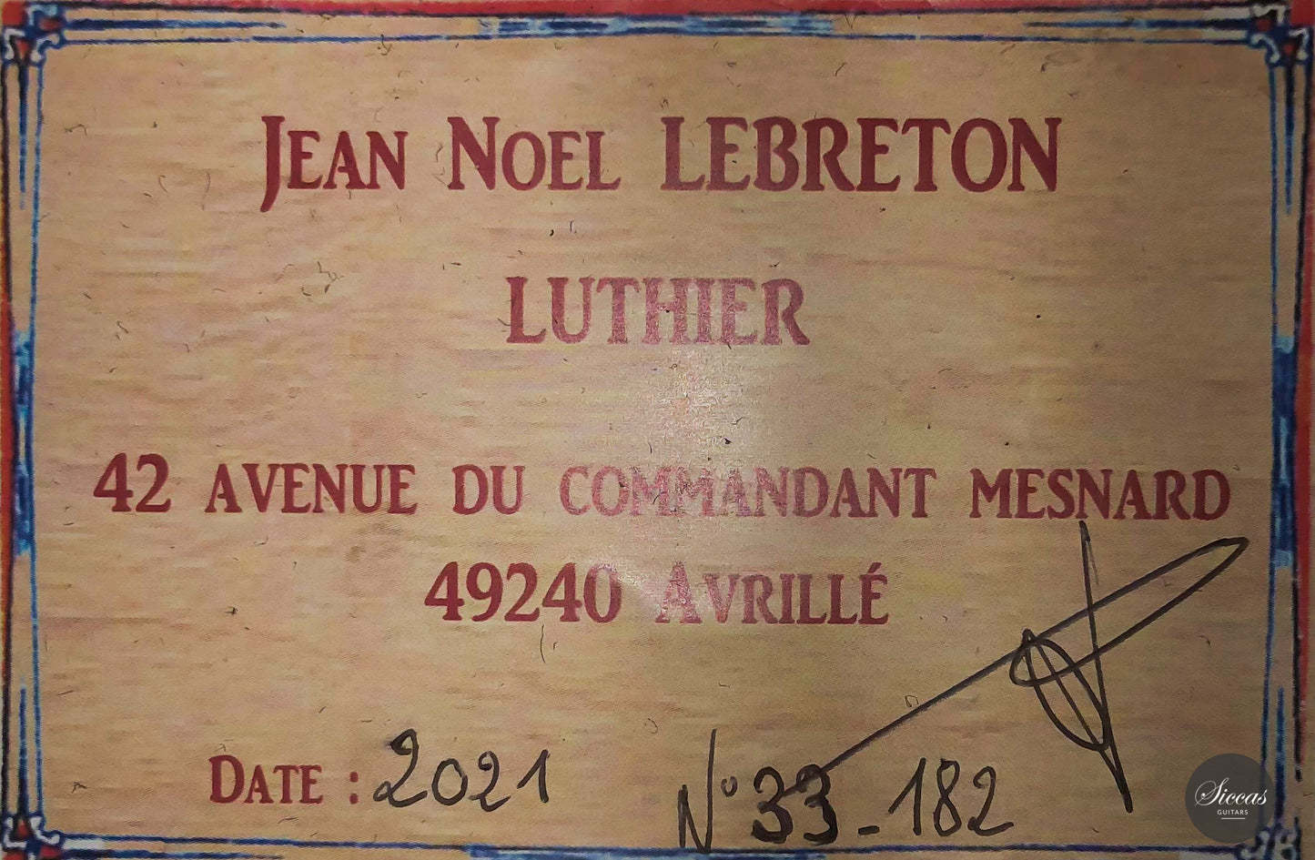 Jean Noel Lebreton - 2021