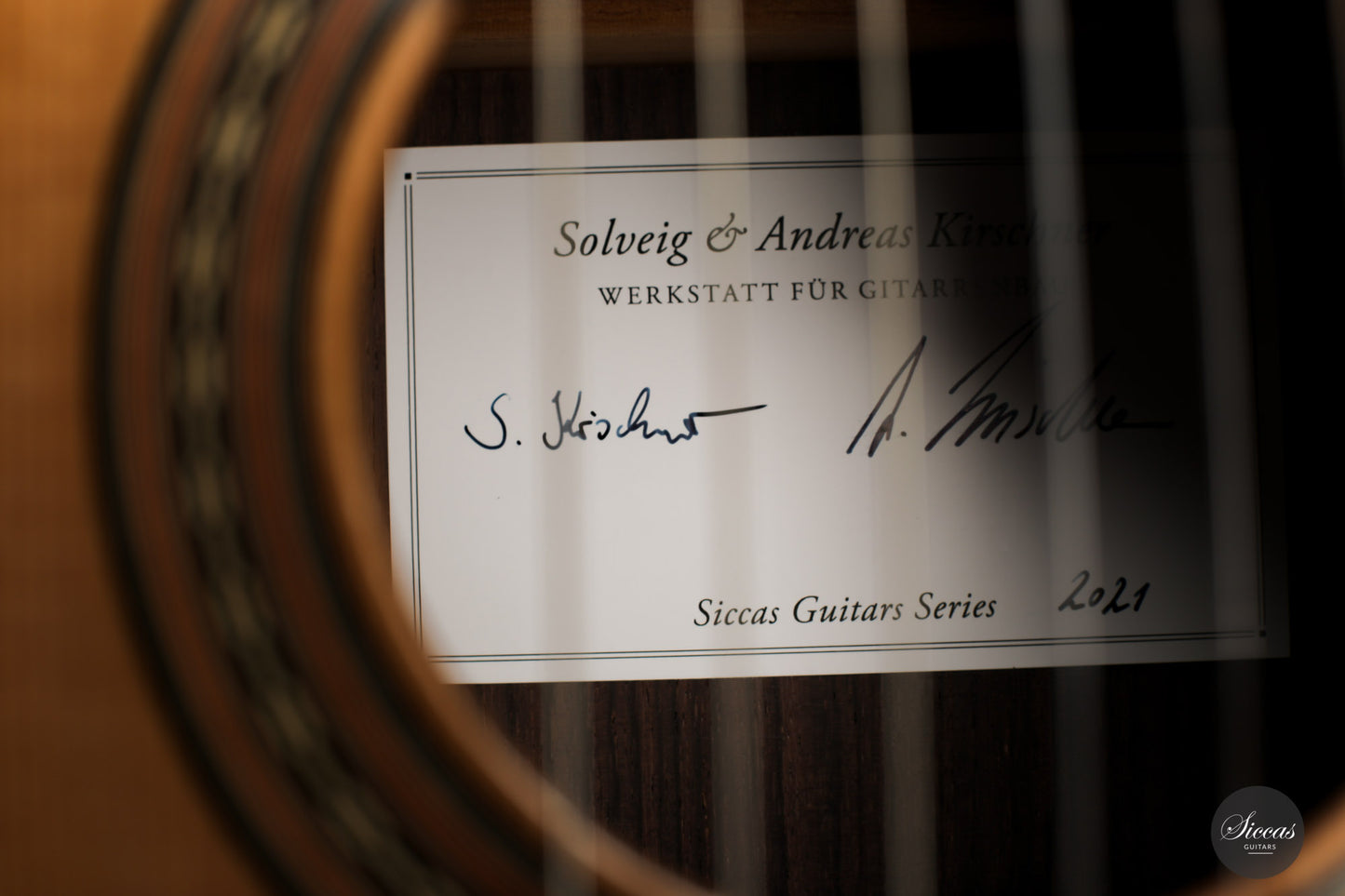 S. & A. Kirschner - 2021 Doubletop 64cm "Siccas Guitars Series"