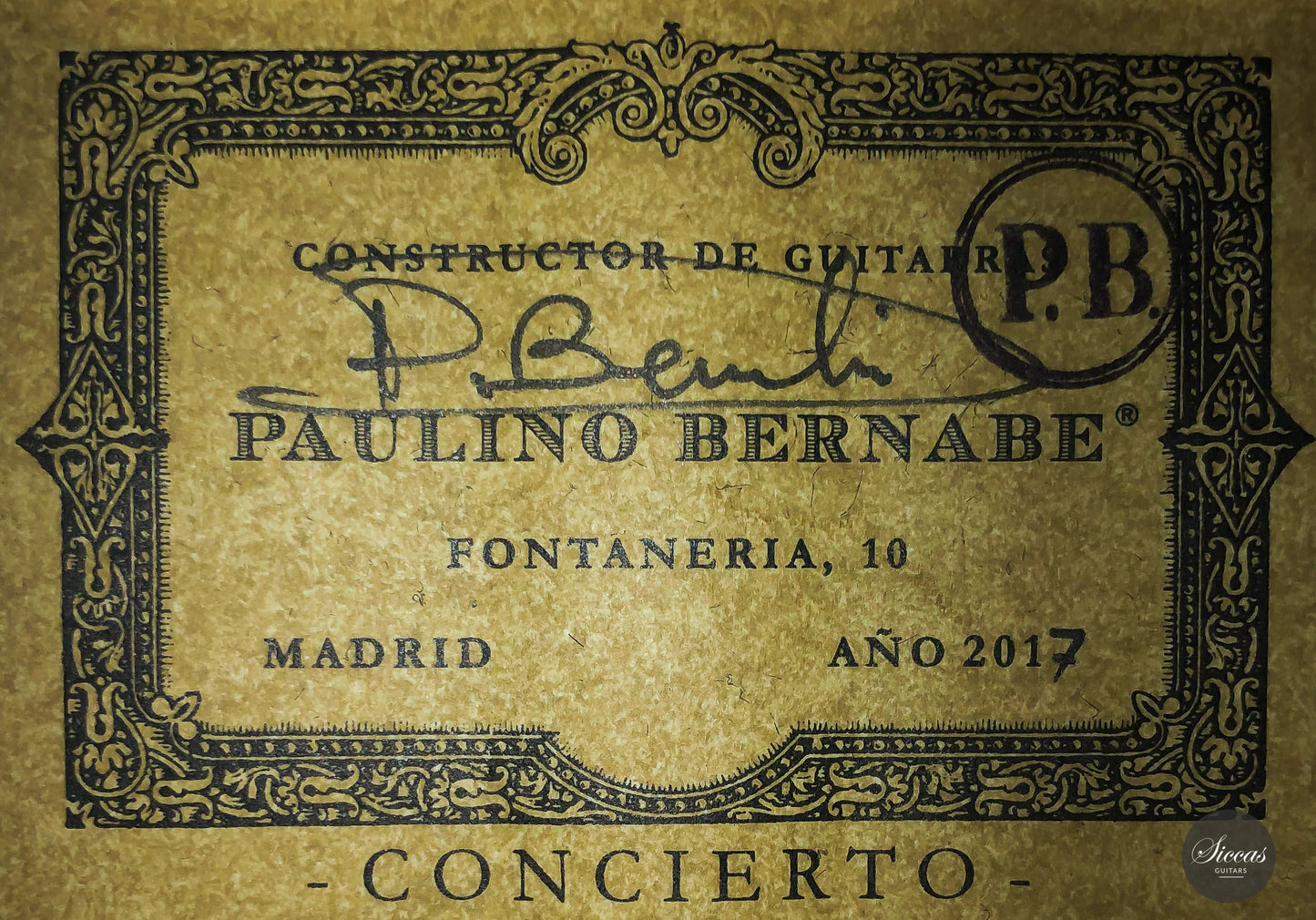 Paulino Bernabé - 2017 Concierto
