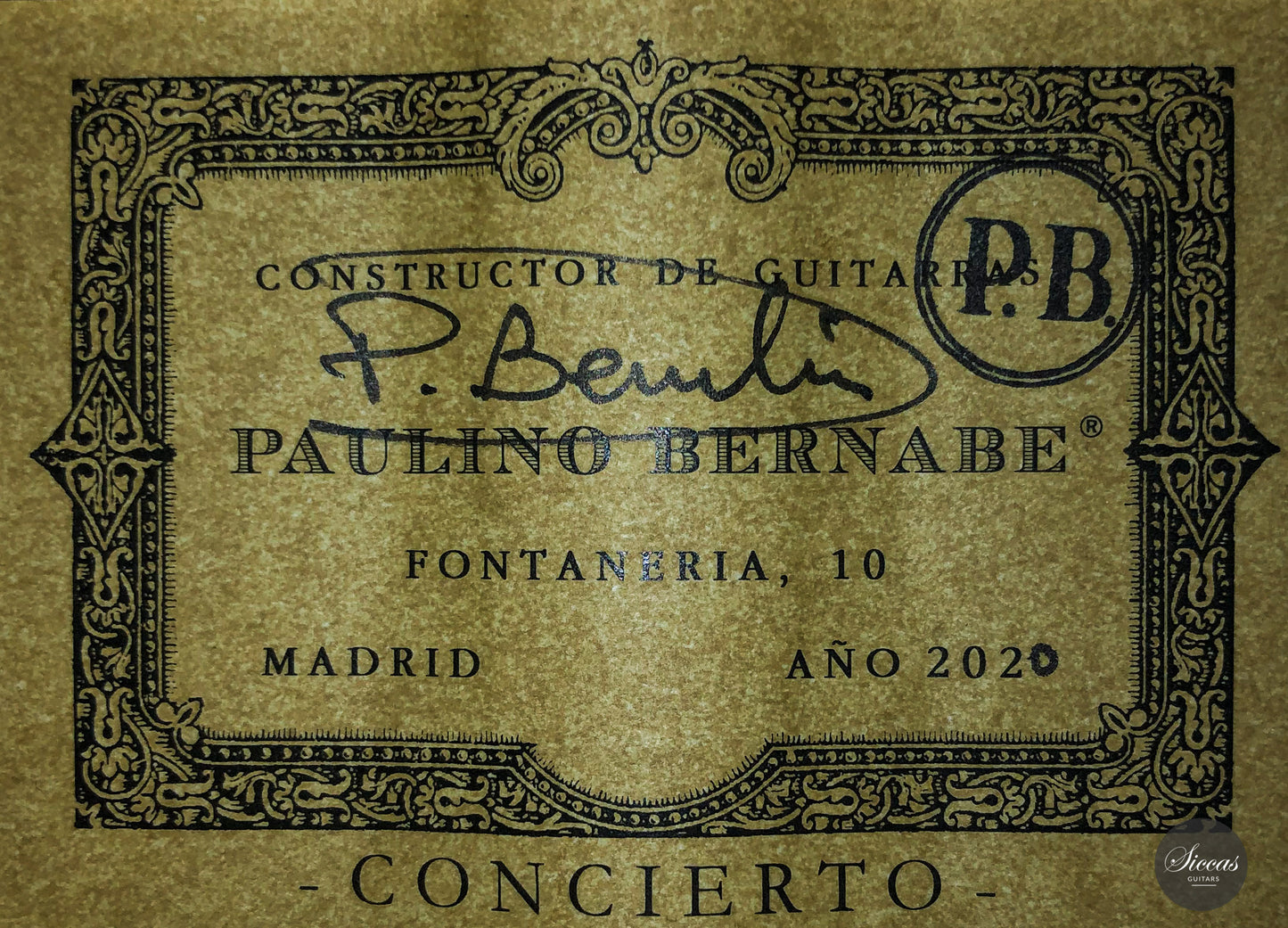 Paulino Bernabé - 2020 Concierto