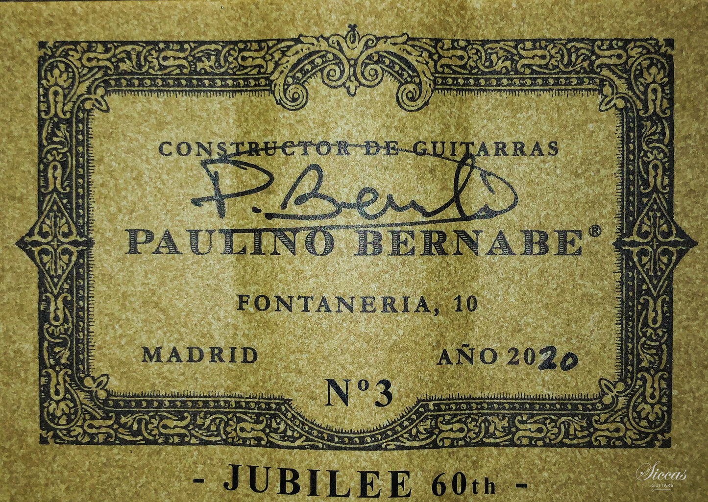 Paulino Bernabé - 2020 Jubilee 60th
