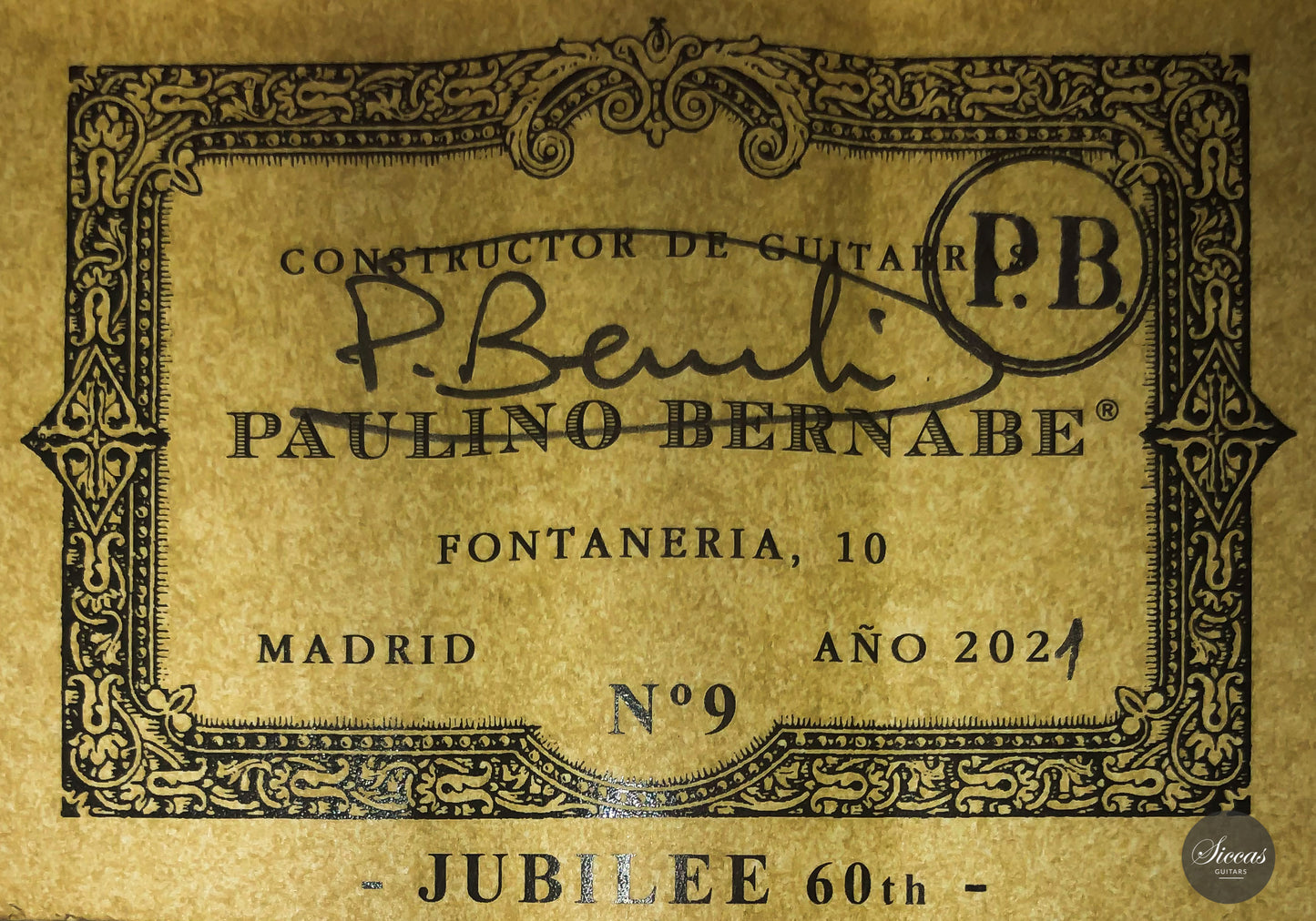 Paulino Bernabé - 2021 Jubilee 60th