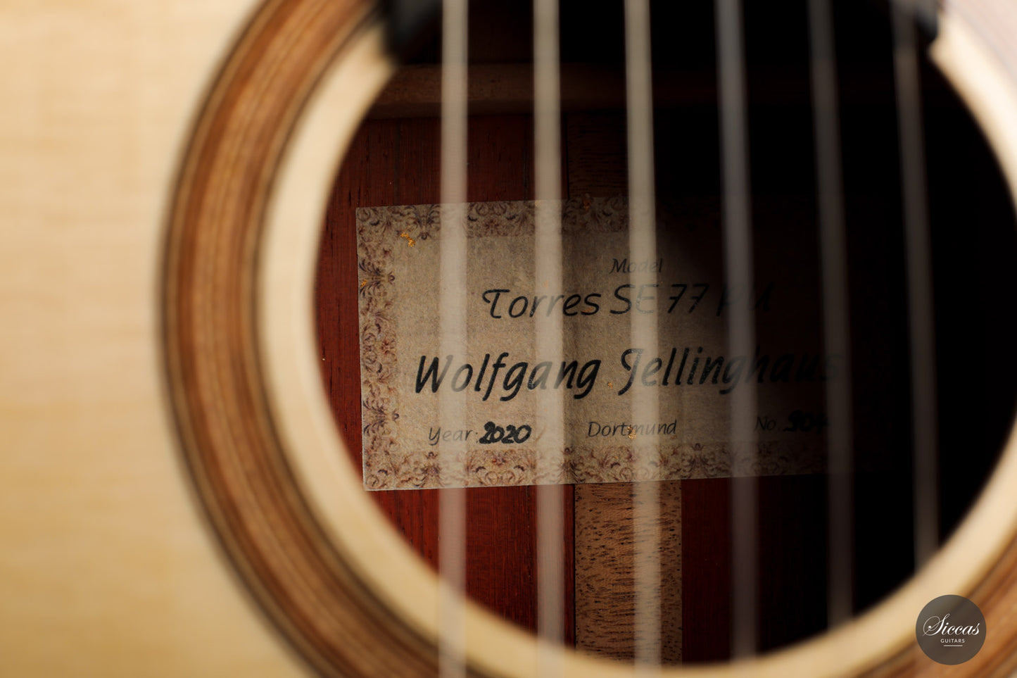 Wolfgang Jellinghaus - "Torres 77" Fichte / Padouk