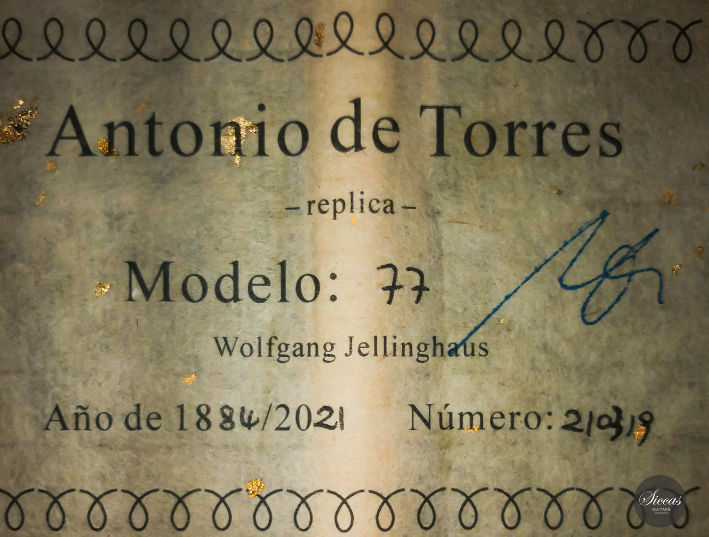 Wolfgang Jellinghaus - "Torres 77" Granadillo Antik