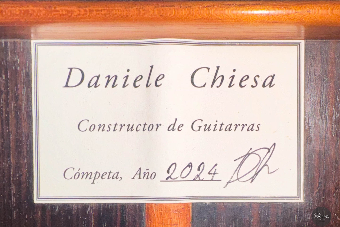 Daniele Chiesa - 2024 Cedar Doubletop