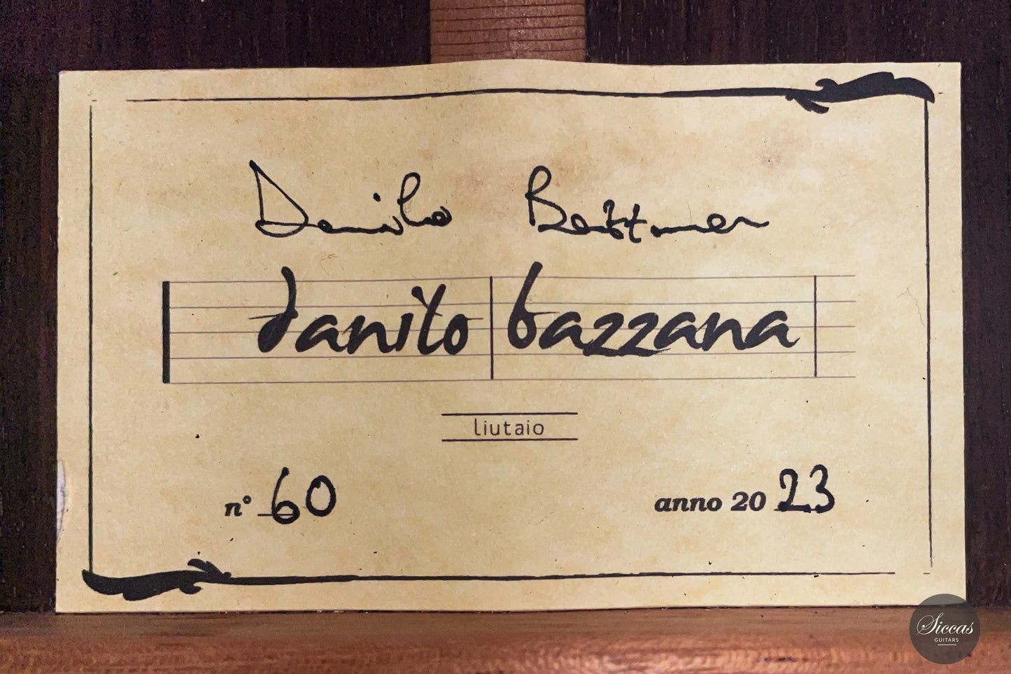 Danilo Bazzana - 2023 No. 60