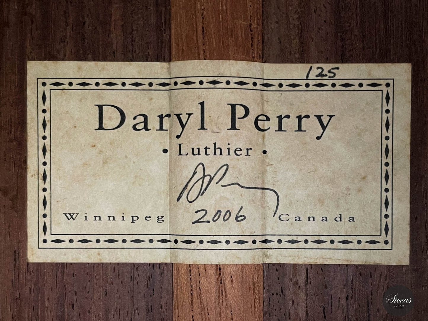 Daryl Perry - 2006 Concert No. 125