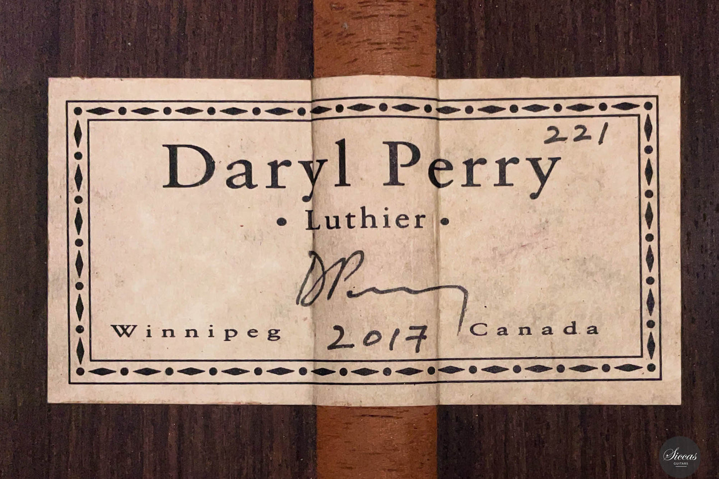 Daryl Perry - 2017