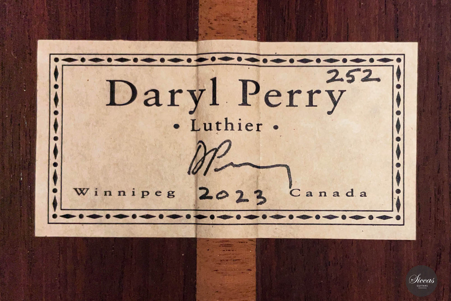 Daryl Perry - 2023 No. 252