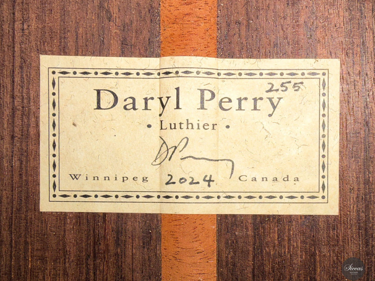 Daryl Perry - 2024 No. 255