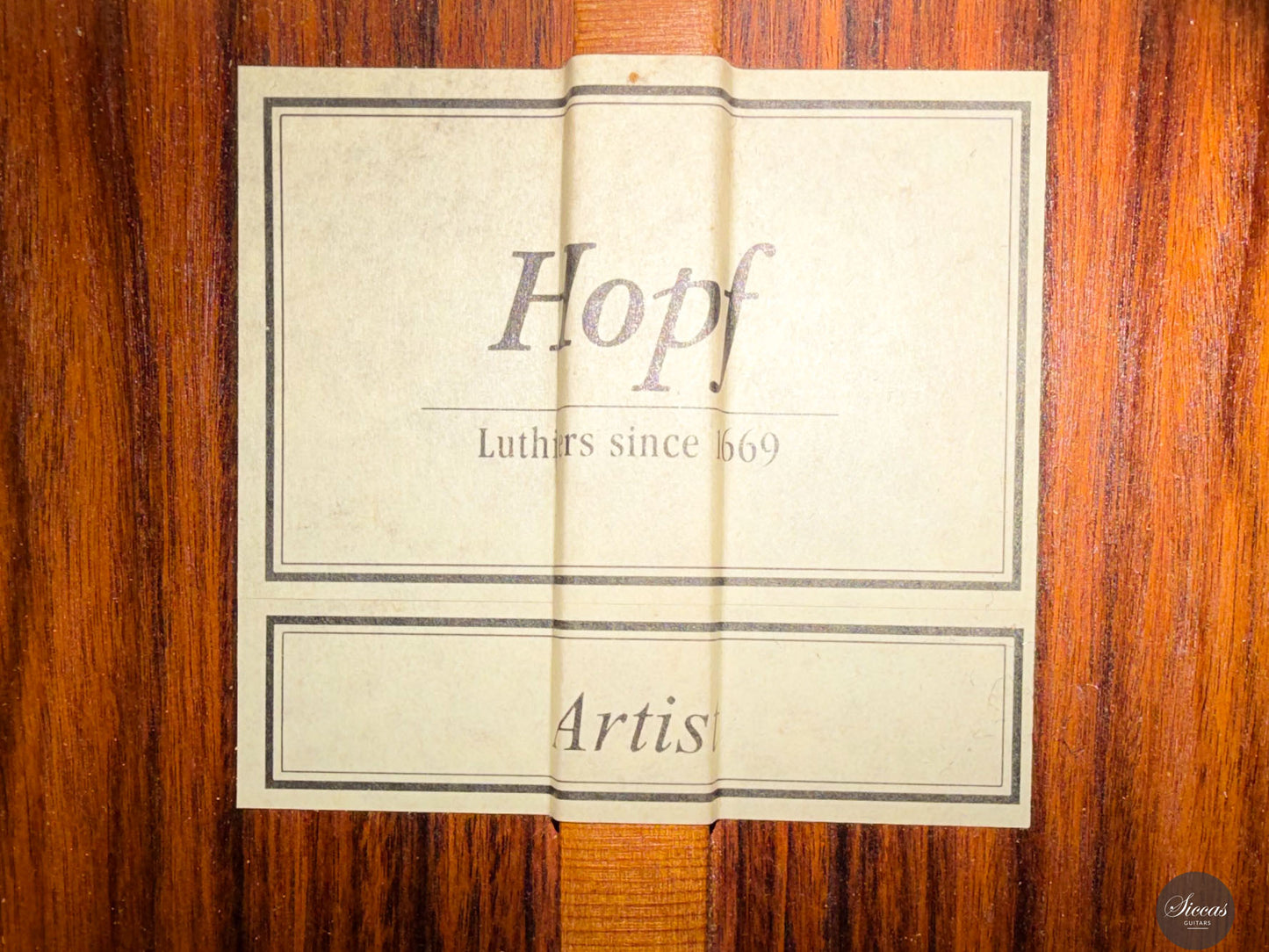 Dieter Hopf - 1980er Artist