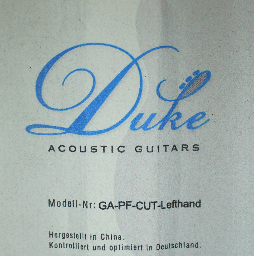 Duke - GA - PF Cut Lefthand