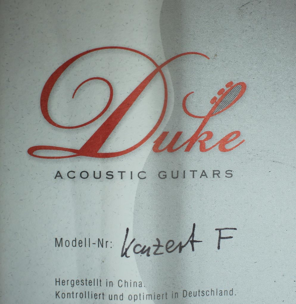 Duke - Konzert F