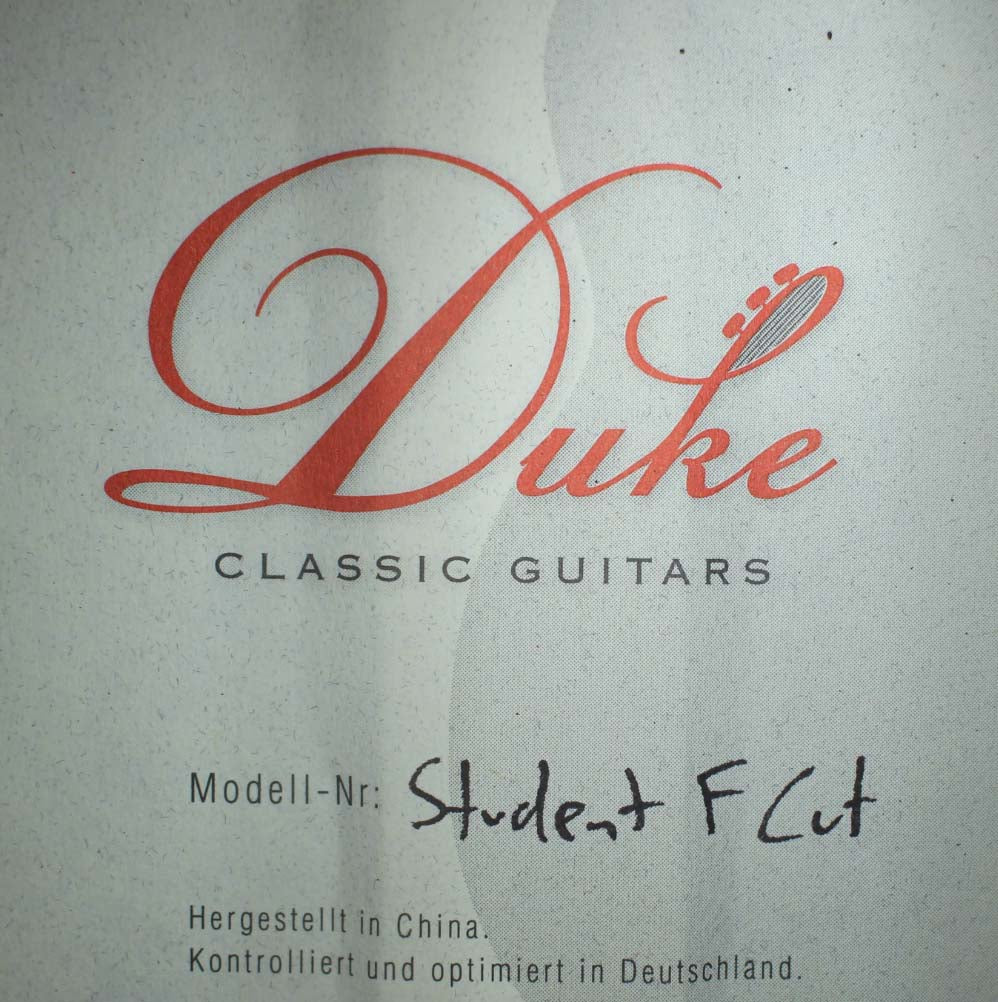 Duke - Student F Cut Pickup