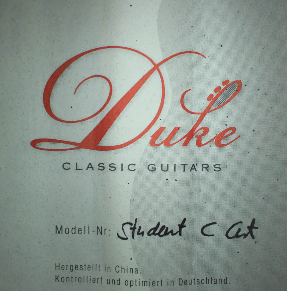 Duke - Student C Cut