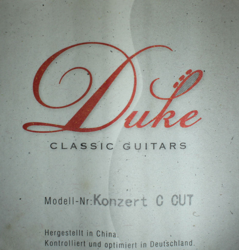Duke - Konzert C Cut Pickup