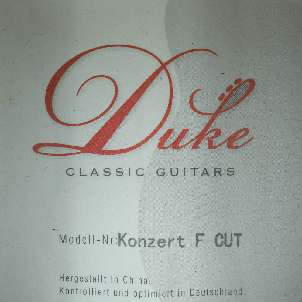 Duke - Konzert F Cut Pickup