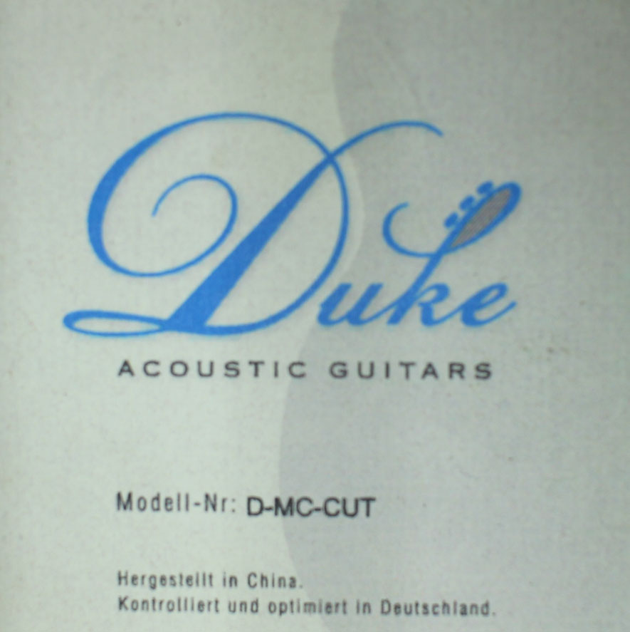 Duke - D-MC Cut