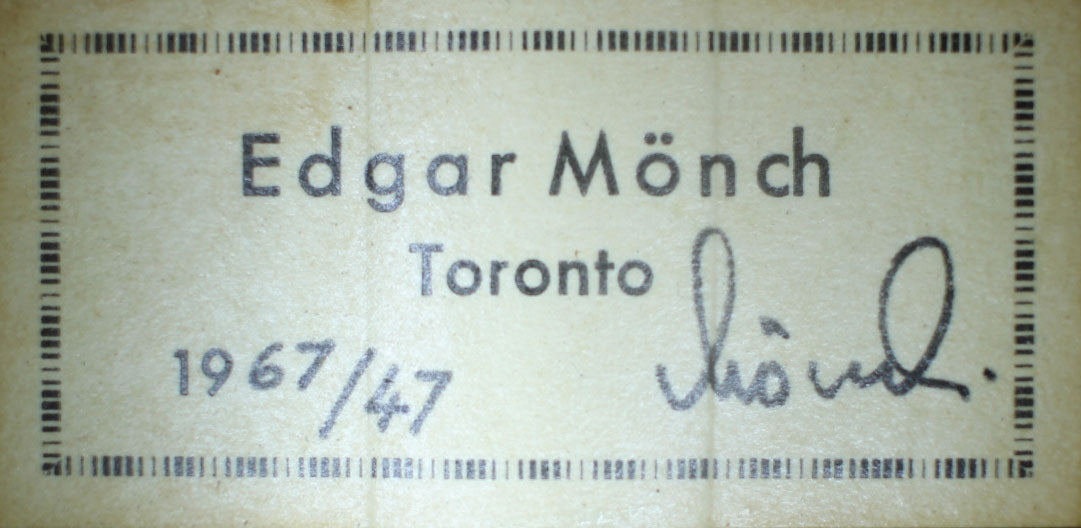 Edgar Mönch - 1967