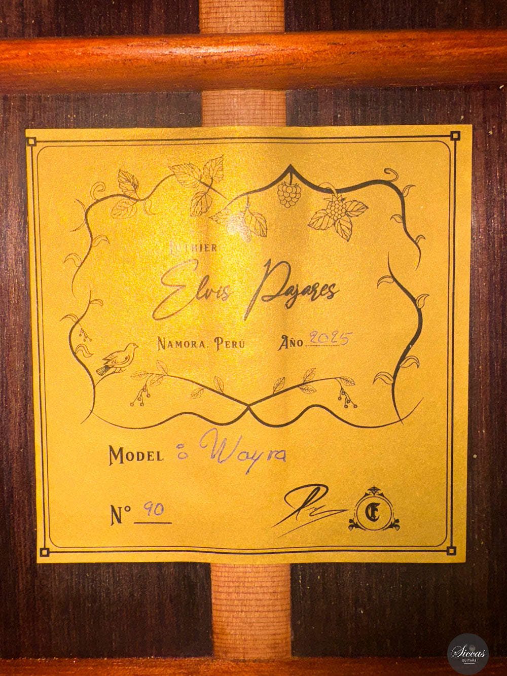 Elvis Pajares - 2025 - Double top "Wayra" No. 90