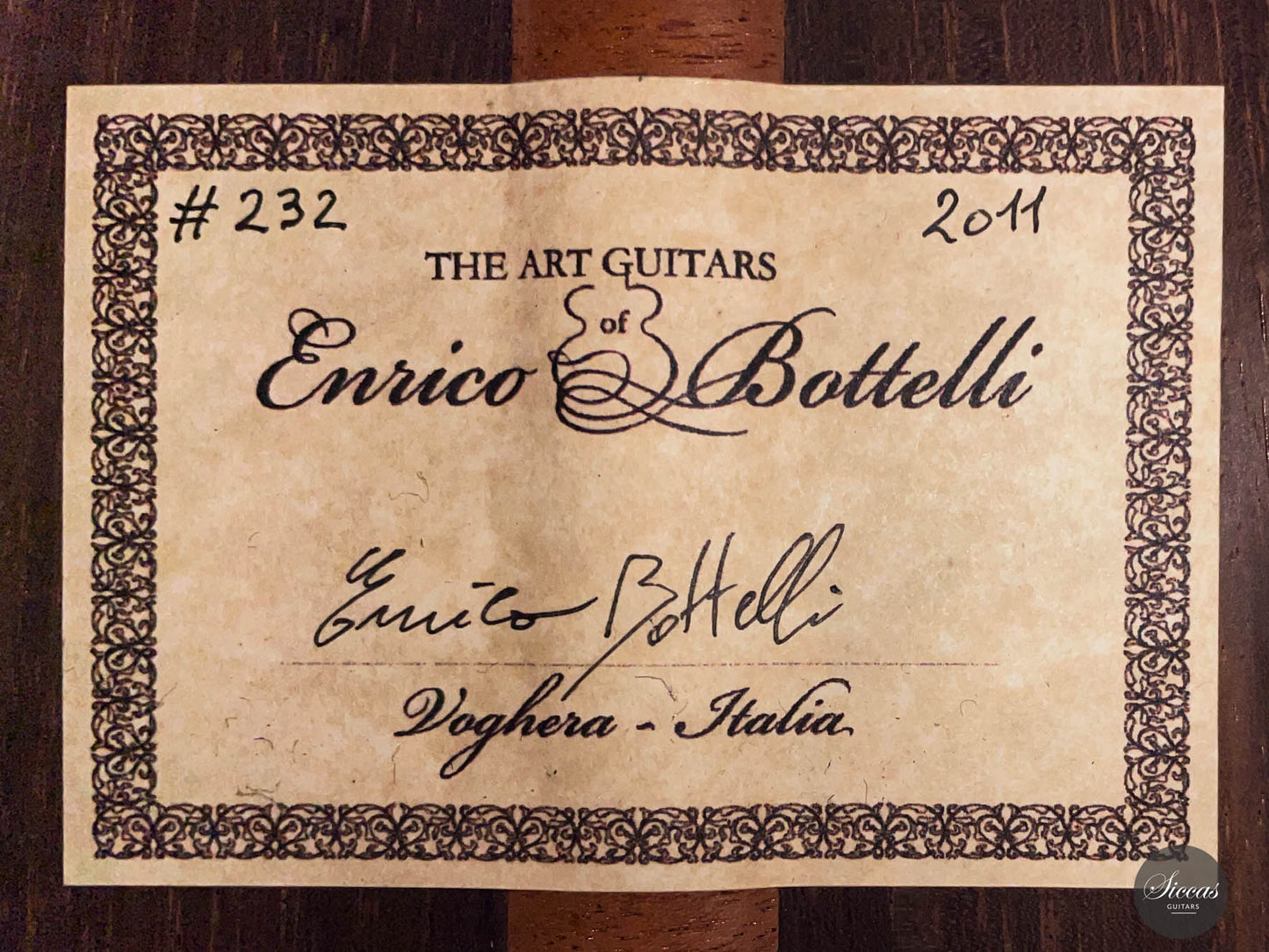 Enrico Bottelli - 2011 No. 232