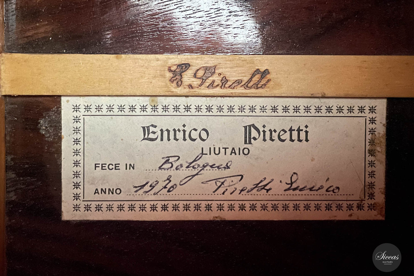 Enrico Piretti - 1970