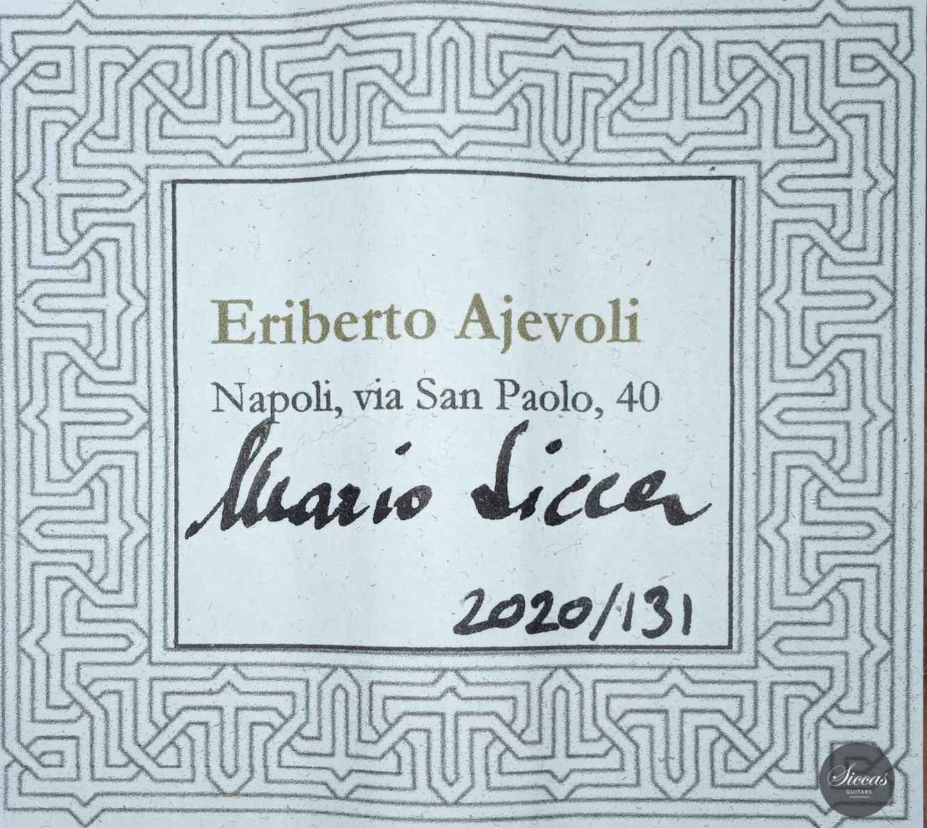 Mario Sicca - 2020 Cocobolo
