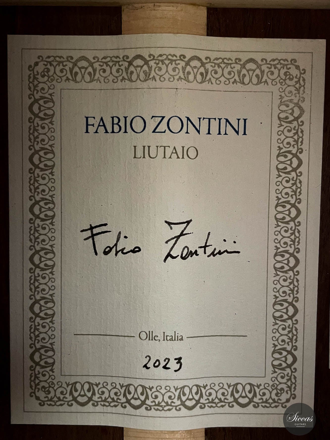 Fabio Zontini - 2023 REG 65 cm
