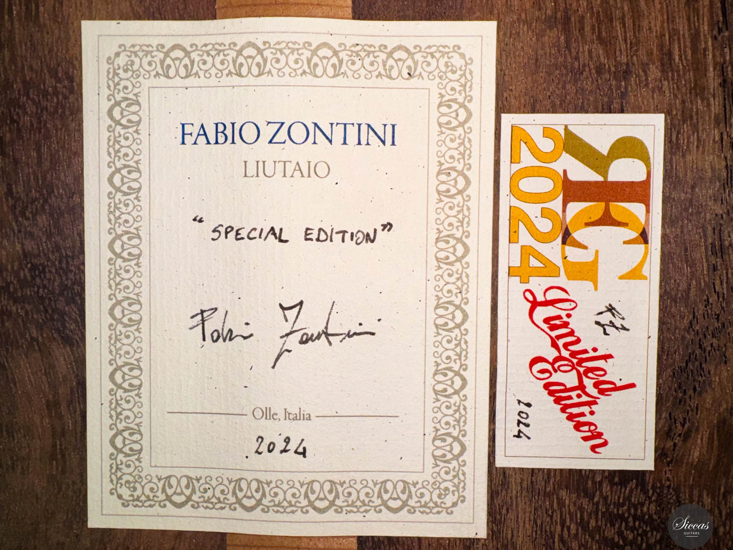 Fabio Zontini - 2024 REG 2024 Limited Edition 62cm
