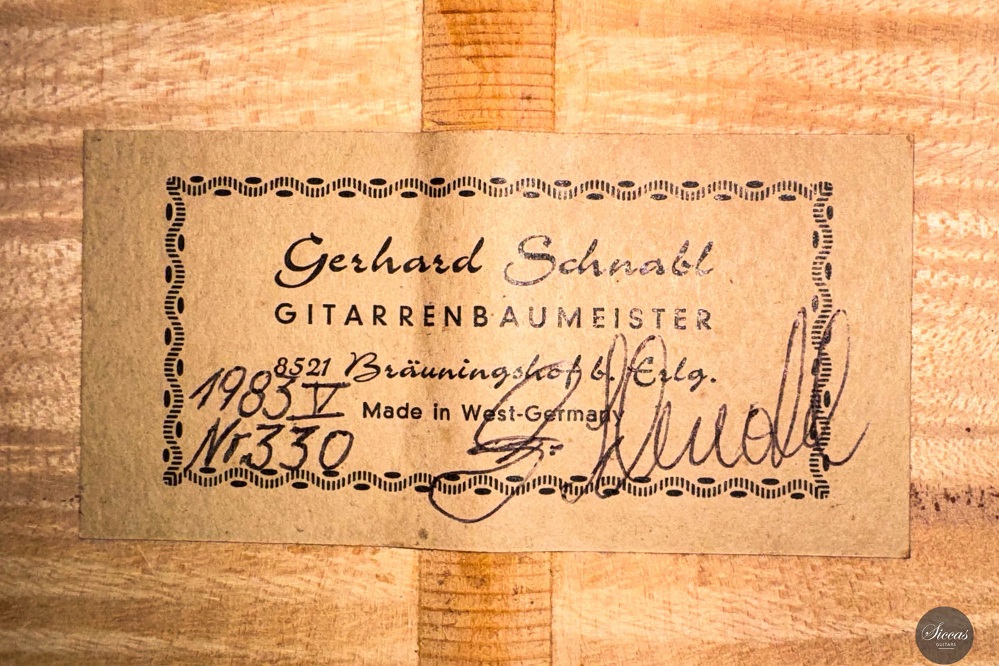 Gerhard Schnabl – 1983 Nr. 330