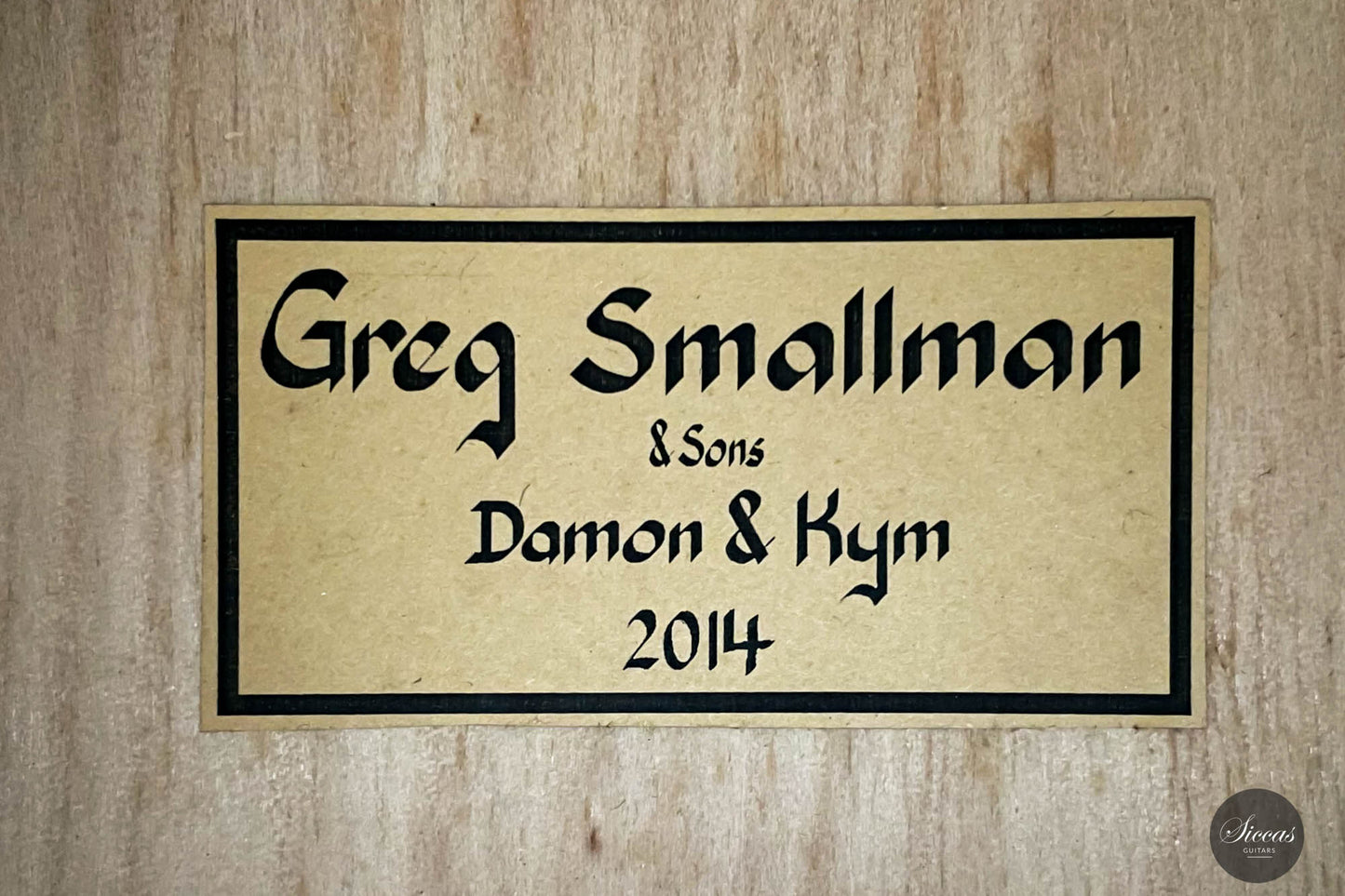 Greg Smallman & Sons - 2014 65 cm