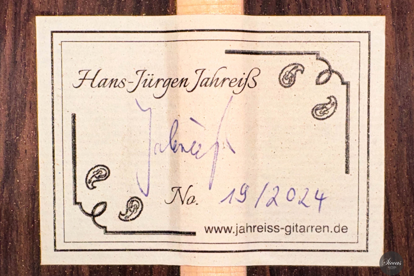Hans-Jürgen Jahreiß - 2024 No. 19