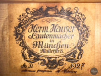 Hermann Hauser I - 1927 "Segovia Model" ex Adi Haug