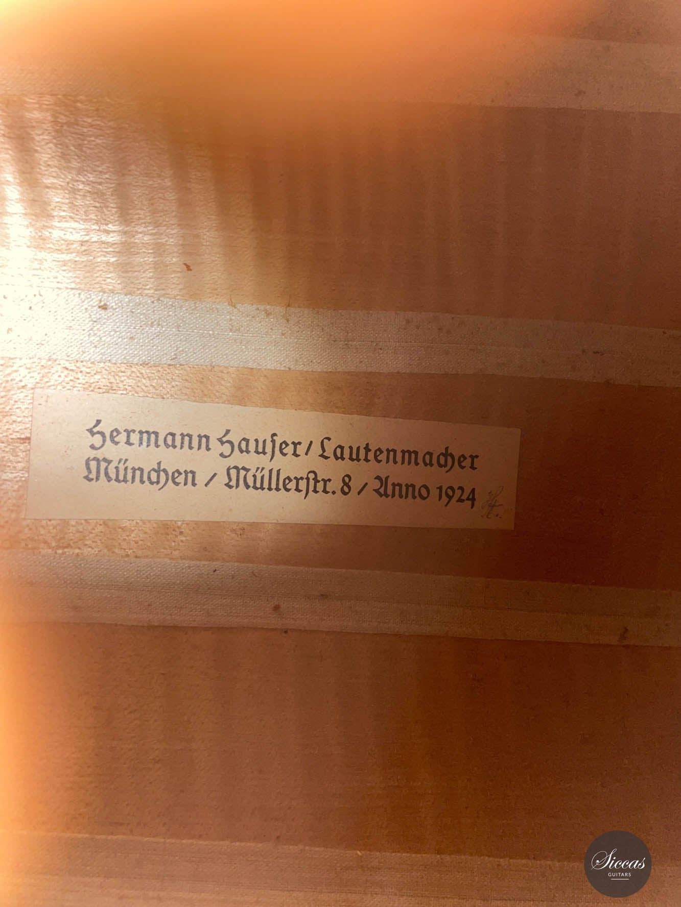 Hermann Hauser® I - Laute 1924