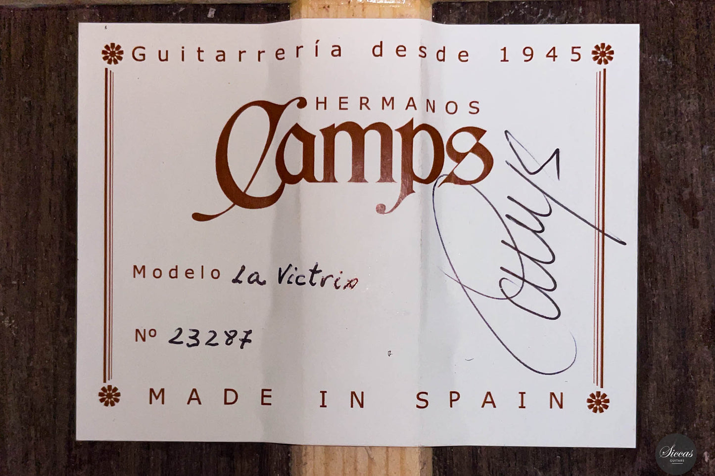 Hermanos Camps - 2023 La Victrix