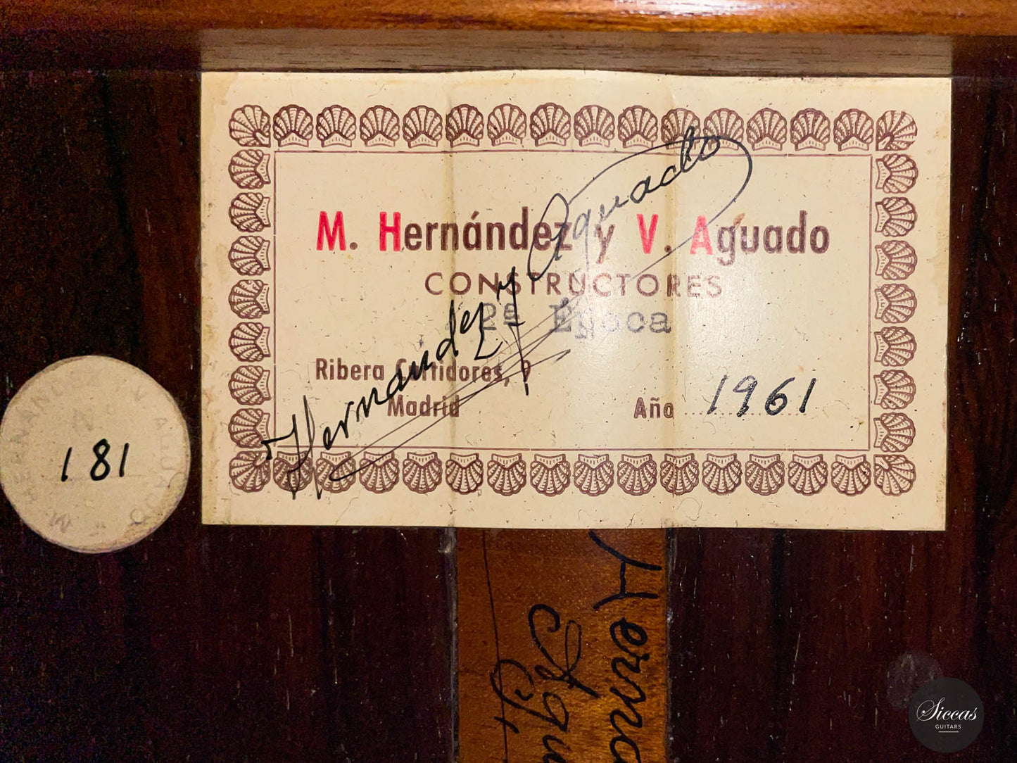 Hernández y Aguado – 1961 No. 181
