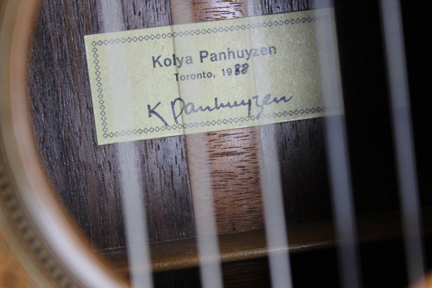 Kolya Panhuyzen - 1988