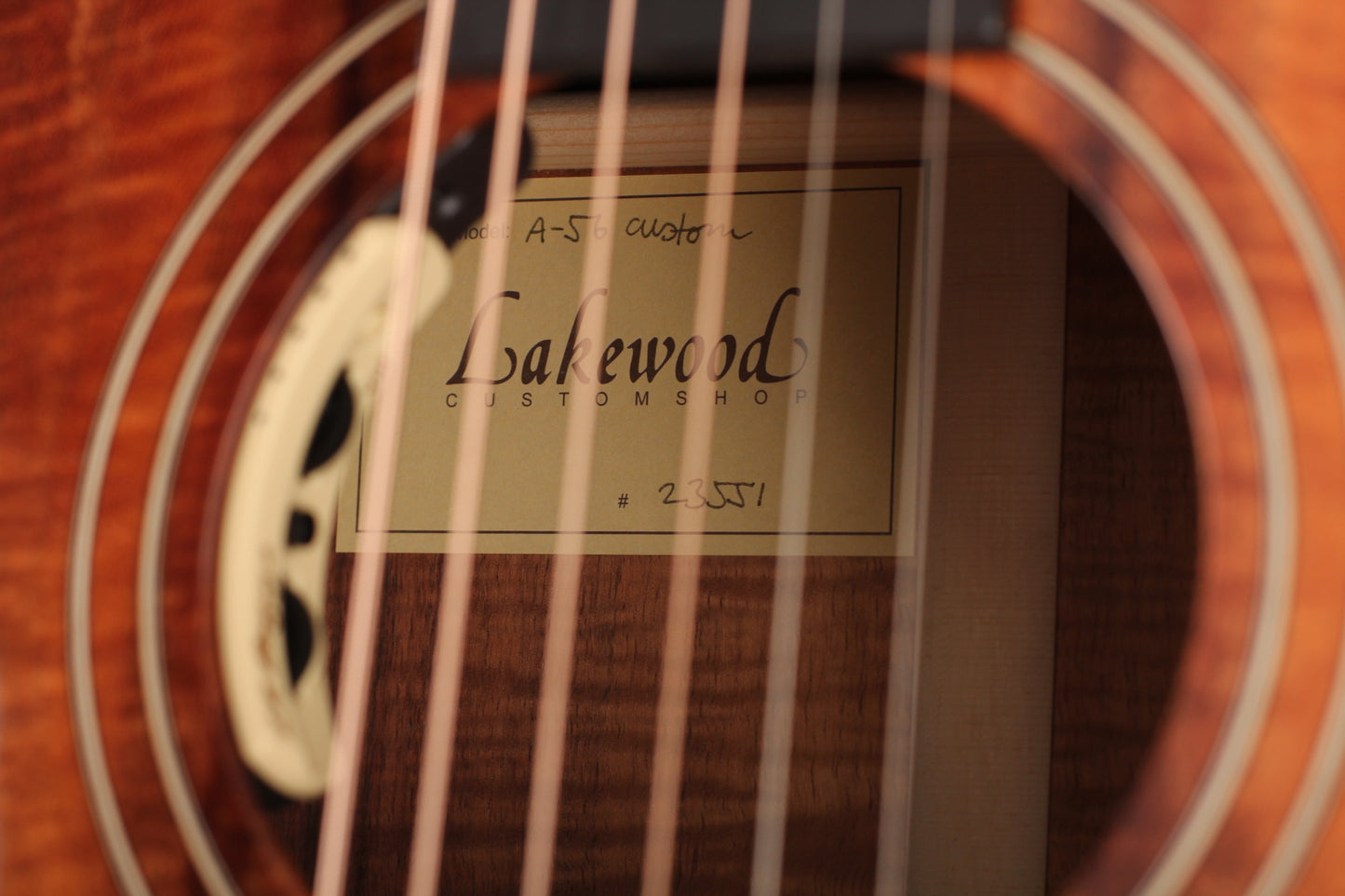 Lakewood A-56 Custom