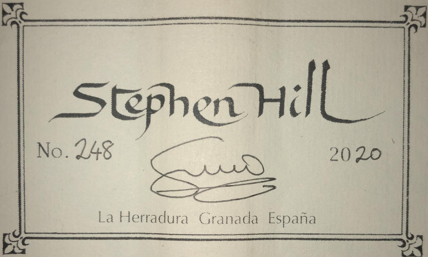 Stephen Hill - 2020 Doubletop