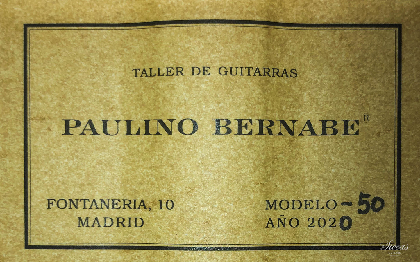 Paulino Bernabé - 2020 M50 Zeder